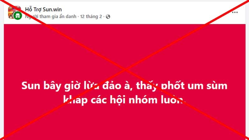 Đối thủ tố cáo Sunwin nhưng không có bằng chứng rõ ràng